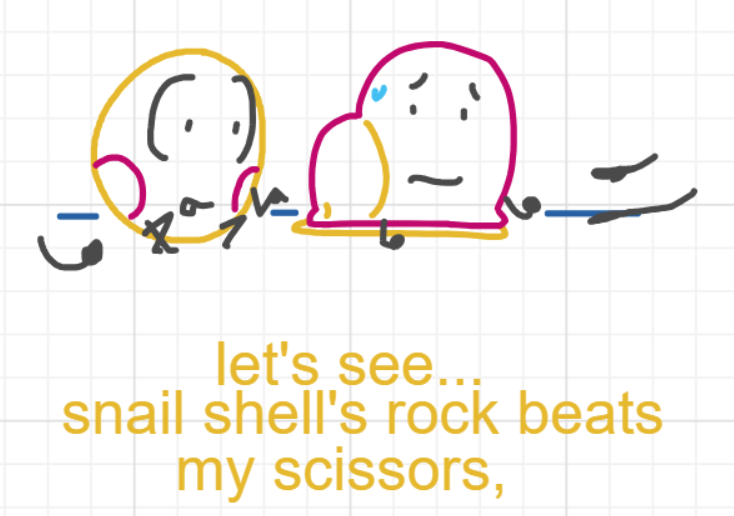 A panel from What's The Point, episode five of the Board Boards object show by Furretwalk/WalkingFurret.